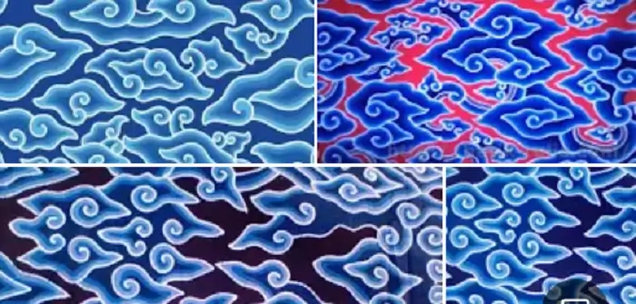 batik motif mega mendung